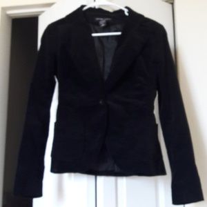 Black Velvet Blazer